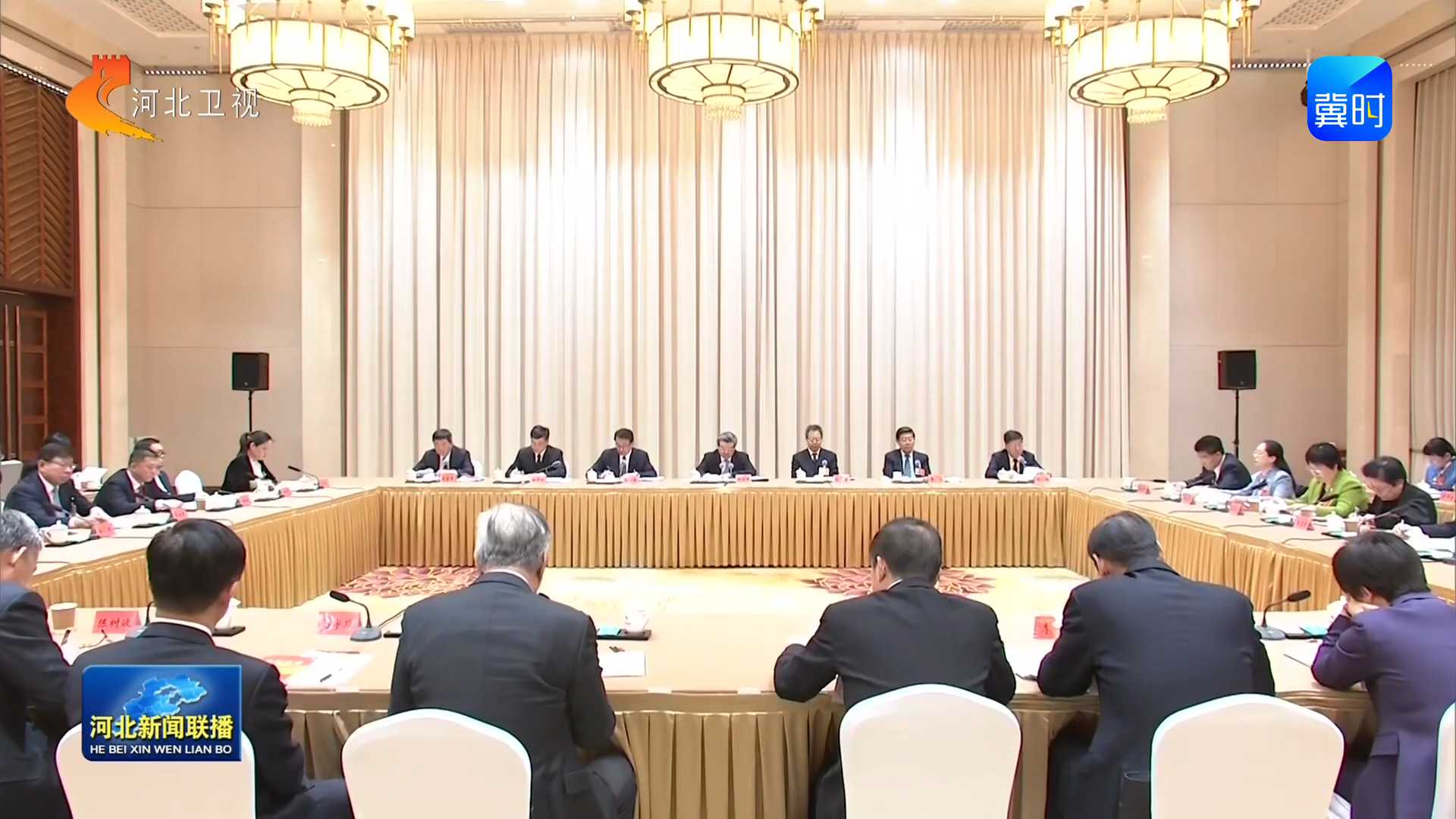 【直通两会】河北省代表团分组审议全国人大常委会工作报告